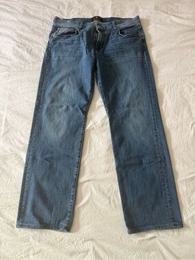 7 For All Mankind Austyn Relaxed Straight Jeans Luxe Performance Medium Wash